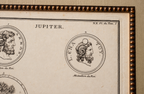 Original 19th-Century Jupiter Engraving | Framed Neoclassical Art