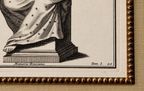 Original 19th-Century Jupiter Engraving | Framed Neoclassical Art