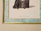 Antique Opera Costume Engraving | Framed Historical Fashion Illustration