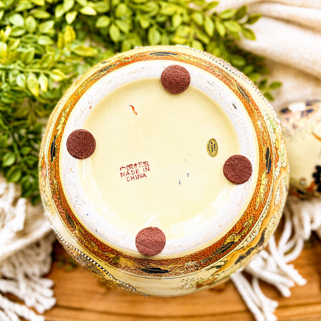 Satsuma-Style Ginger Jar