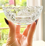 Antique American Brilliant Cut Glass Dish