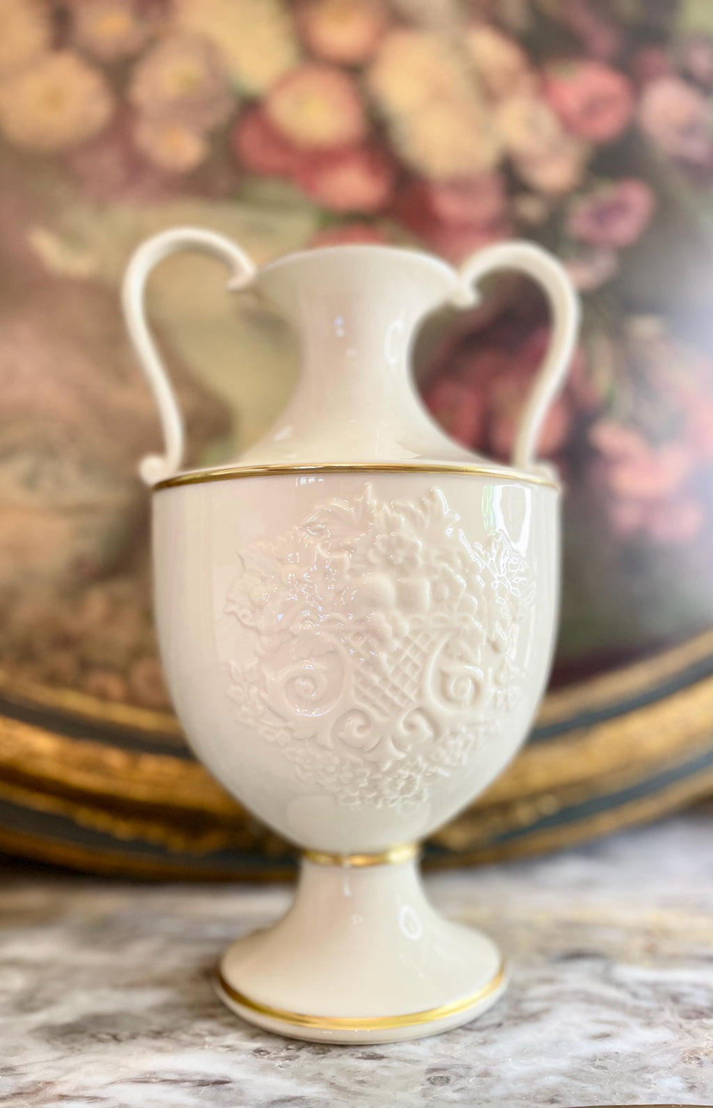 Vintage Lenox Urn with Gold Trim
