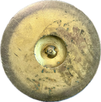 Antique Neoclassical Brass Urn with Greek Figures and Lion Handles