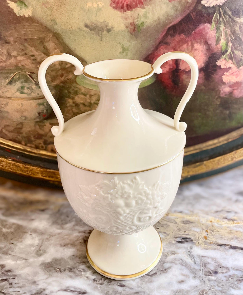 Vintage Lenox Urn with Gold Trim