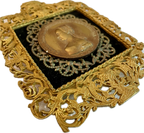 Antique Framed Diane de Poitiers Medallion