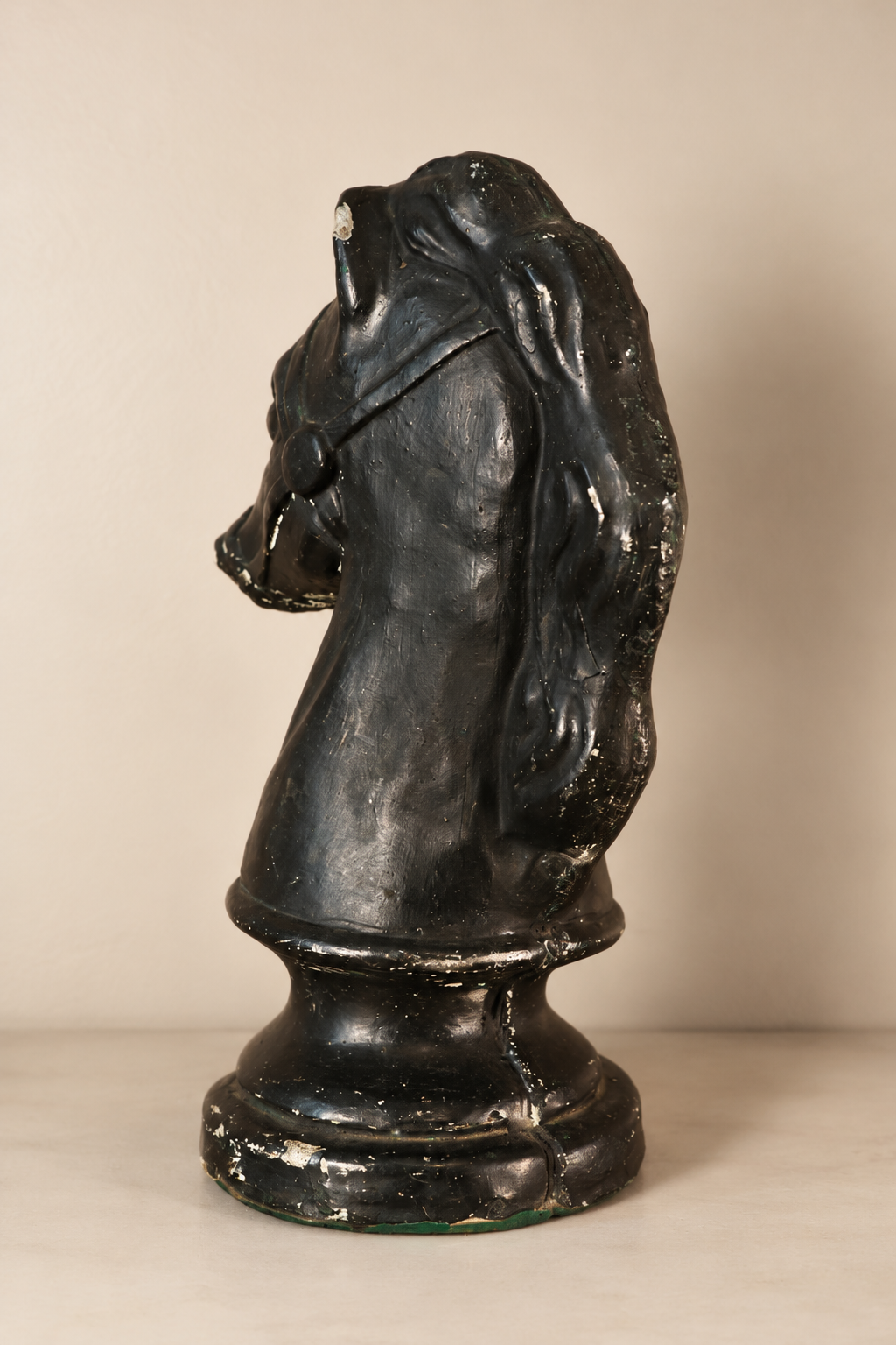 Vintage Cast Iron Equestrian Horse Head Sculpture