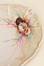 Antique French Elite Limoges Porcelain Serving Platter