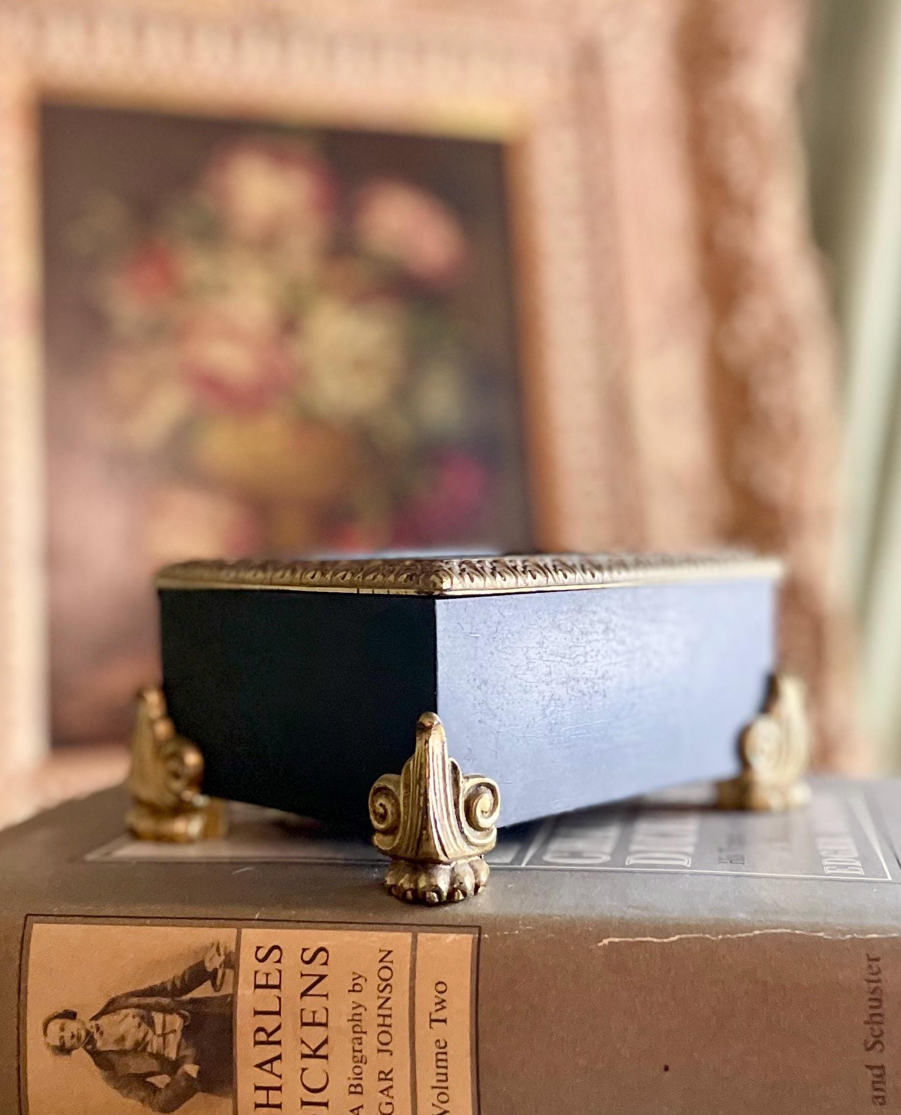 Vintage Ornate Jewelry Box