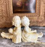 Vintage German Erphila Porcelain Bookends