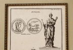 Original 19th-Century Juno Engraving | Framed Neoclassical Art
