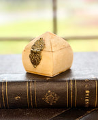 Mini Antique Bone Trinket Box