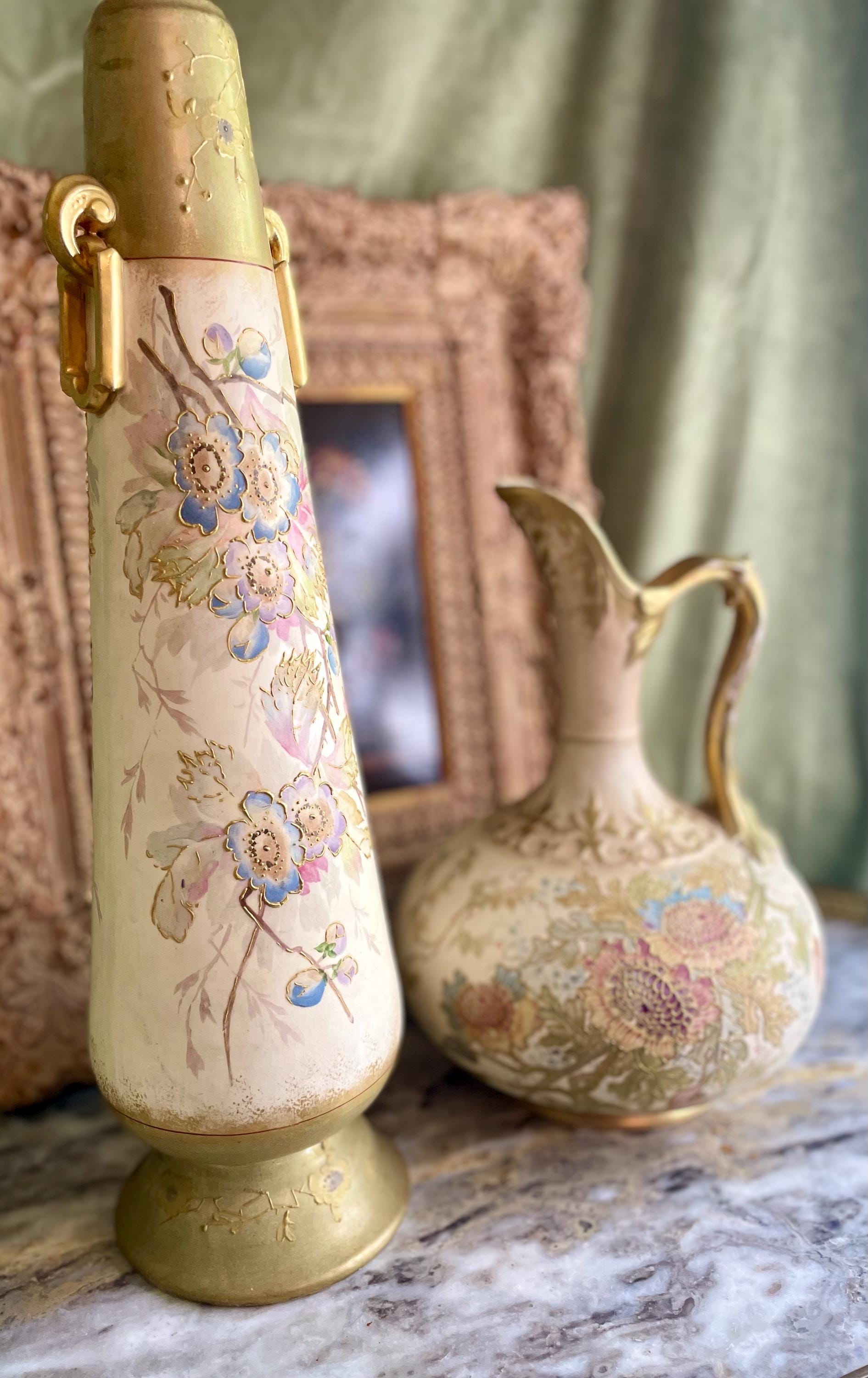Antique Royal Bonn Vase and Ewer