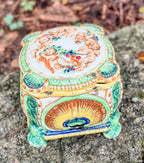 Vintage Maruhon Ware Cherub Covered Dish