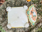 Vintage Maruhon Ware Cherub Covered Dish