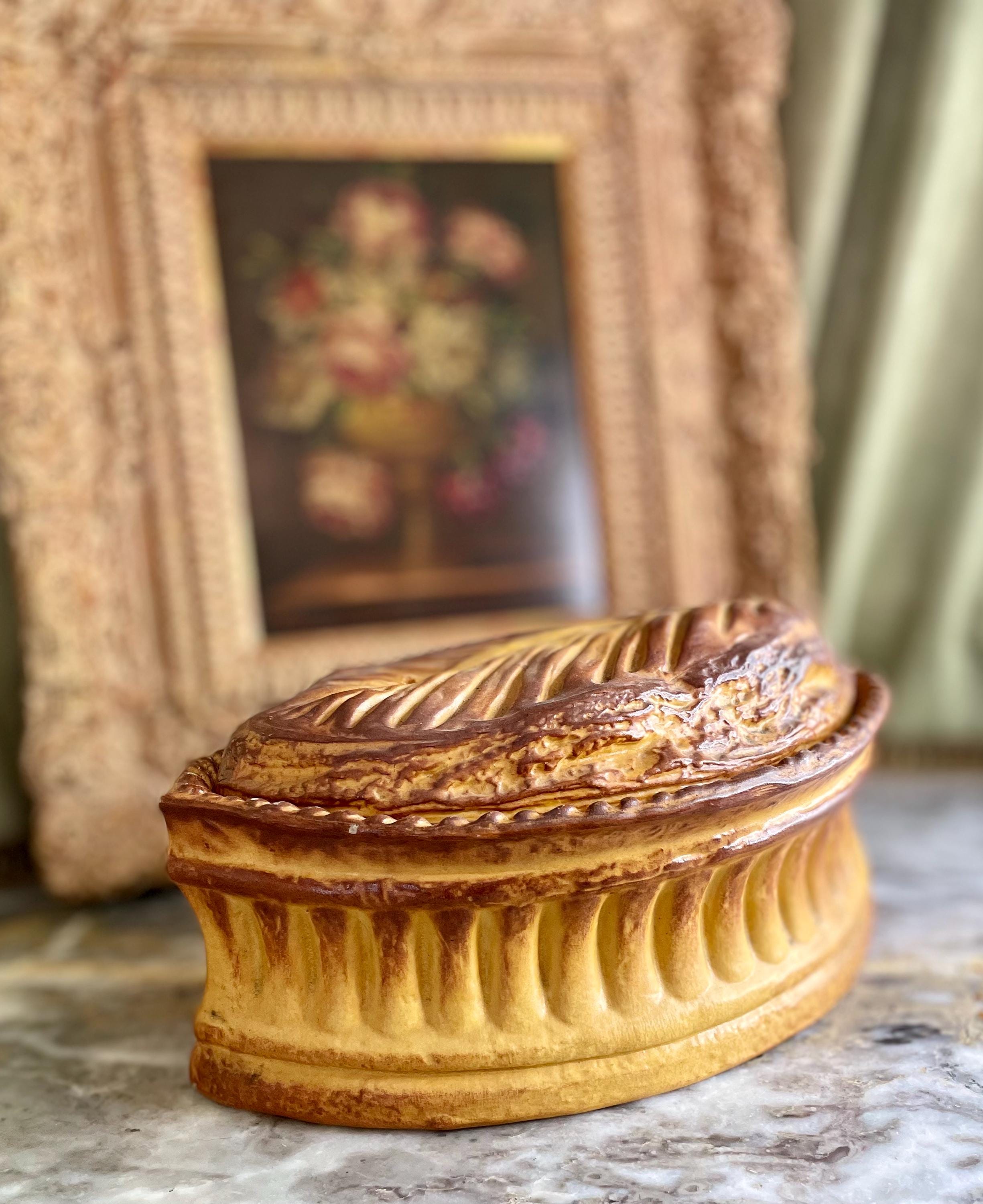 Antique French Majolica Terrine