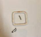 Antique Bavarian Handled Serving Plate, signed c. 1913