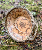 Wong Lee Porcelain Bowl with Ornamental Accents