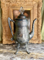 Antique Victorian Silver - Played Coffee/Teapot