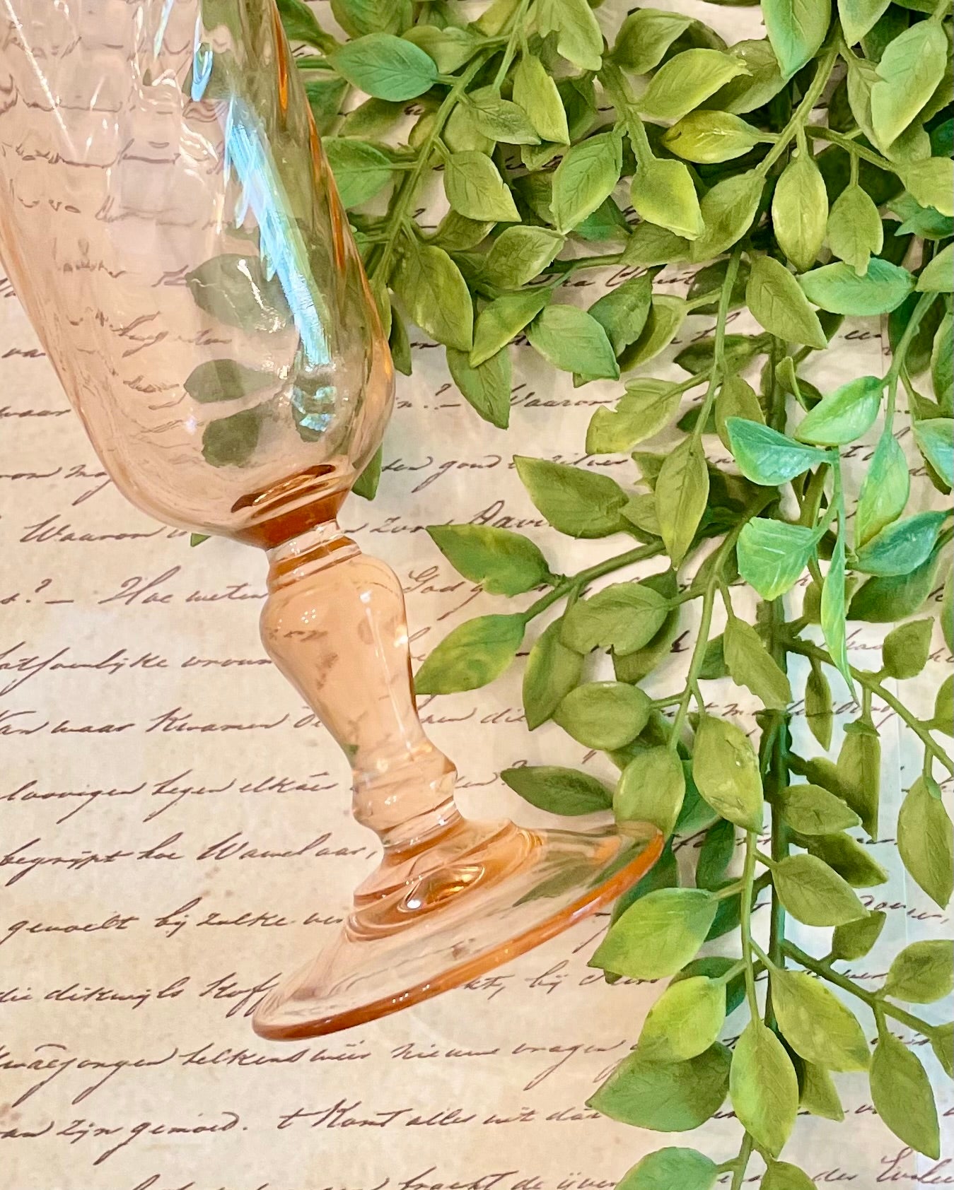 Vintage French Arcoroc Champagne Flutes