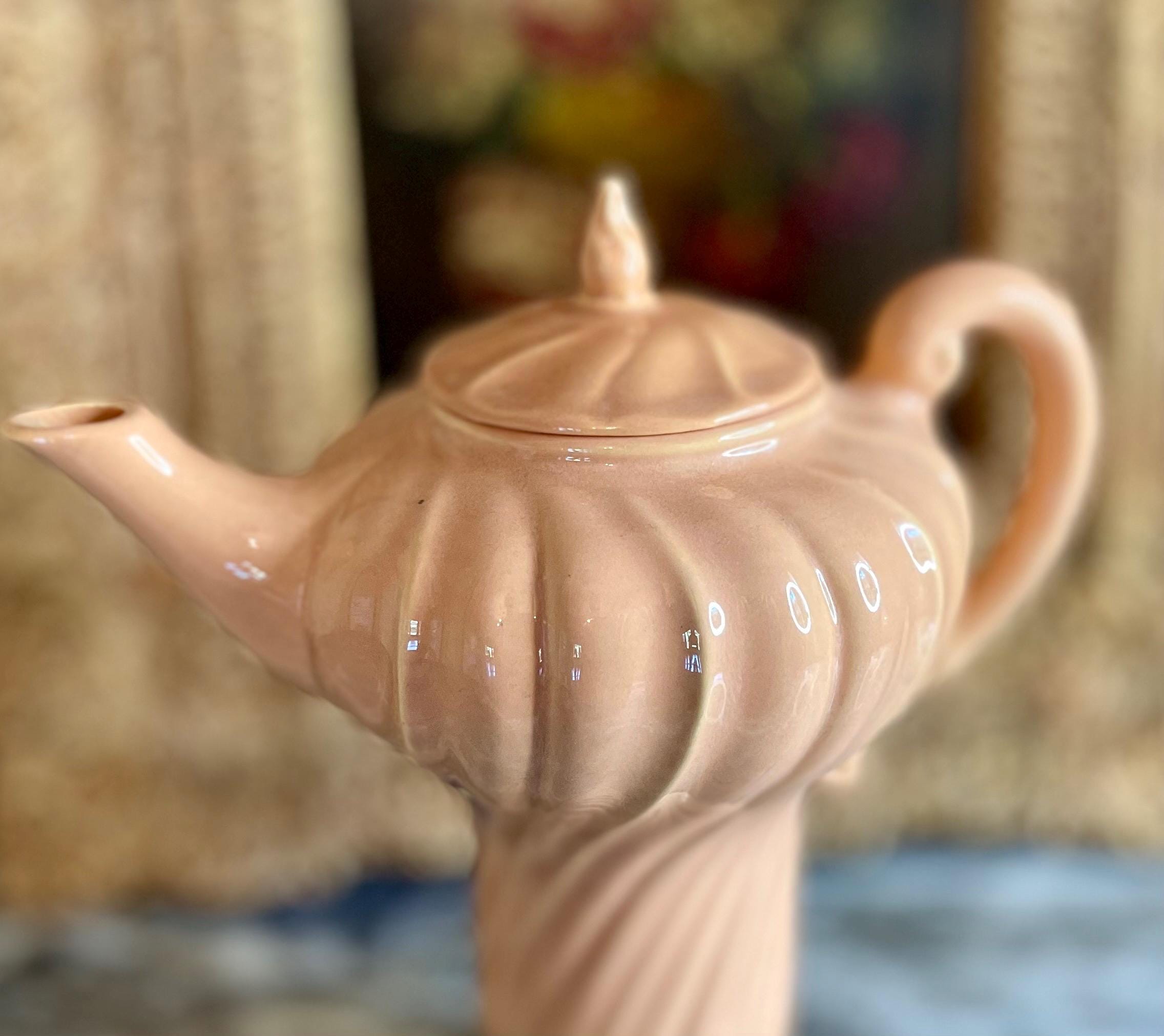 Vintage Coronado Coral Beige Coffee Pot by Franciscan