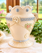 Vintage Victorian Revival Style Figural Urn Vase