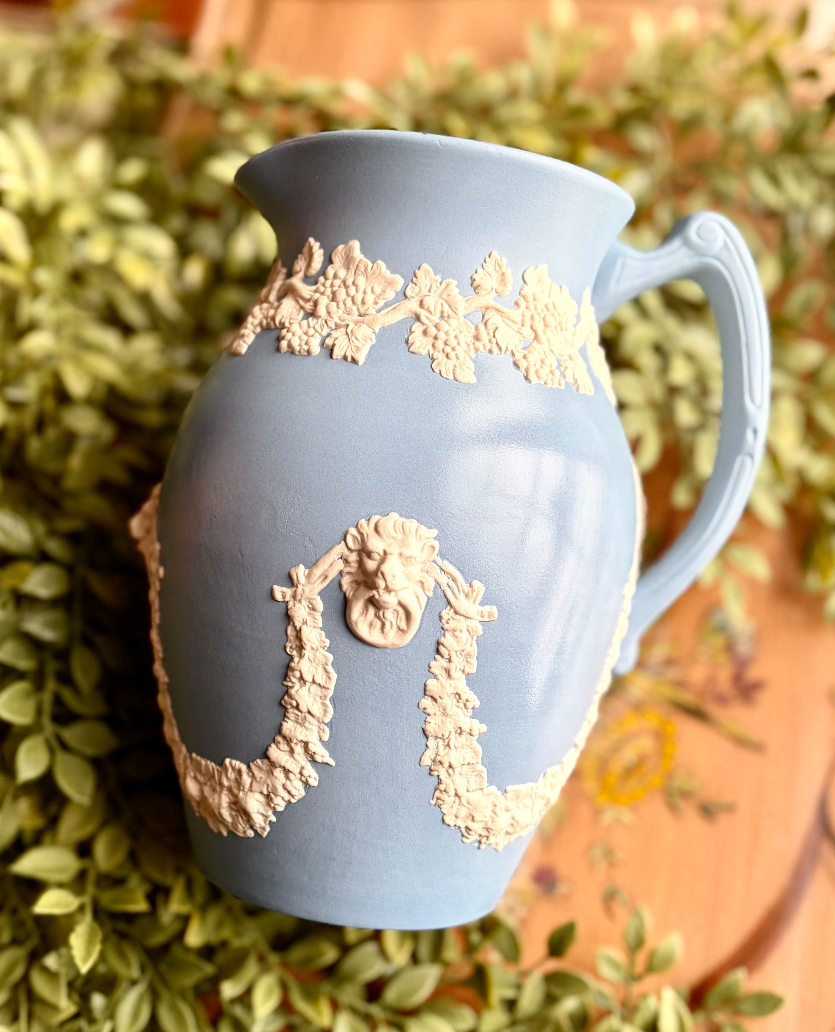 Vintage Wedgwood Jasperware Pitcher