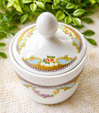 Vintage Limoges Porcelain Lidded Jar