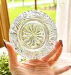 Antique American Brilliant Cut Glass Dish