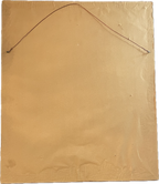 Antique Victorian Portrait Print of a Lady with Flowers in Ornate Gilt Frame