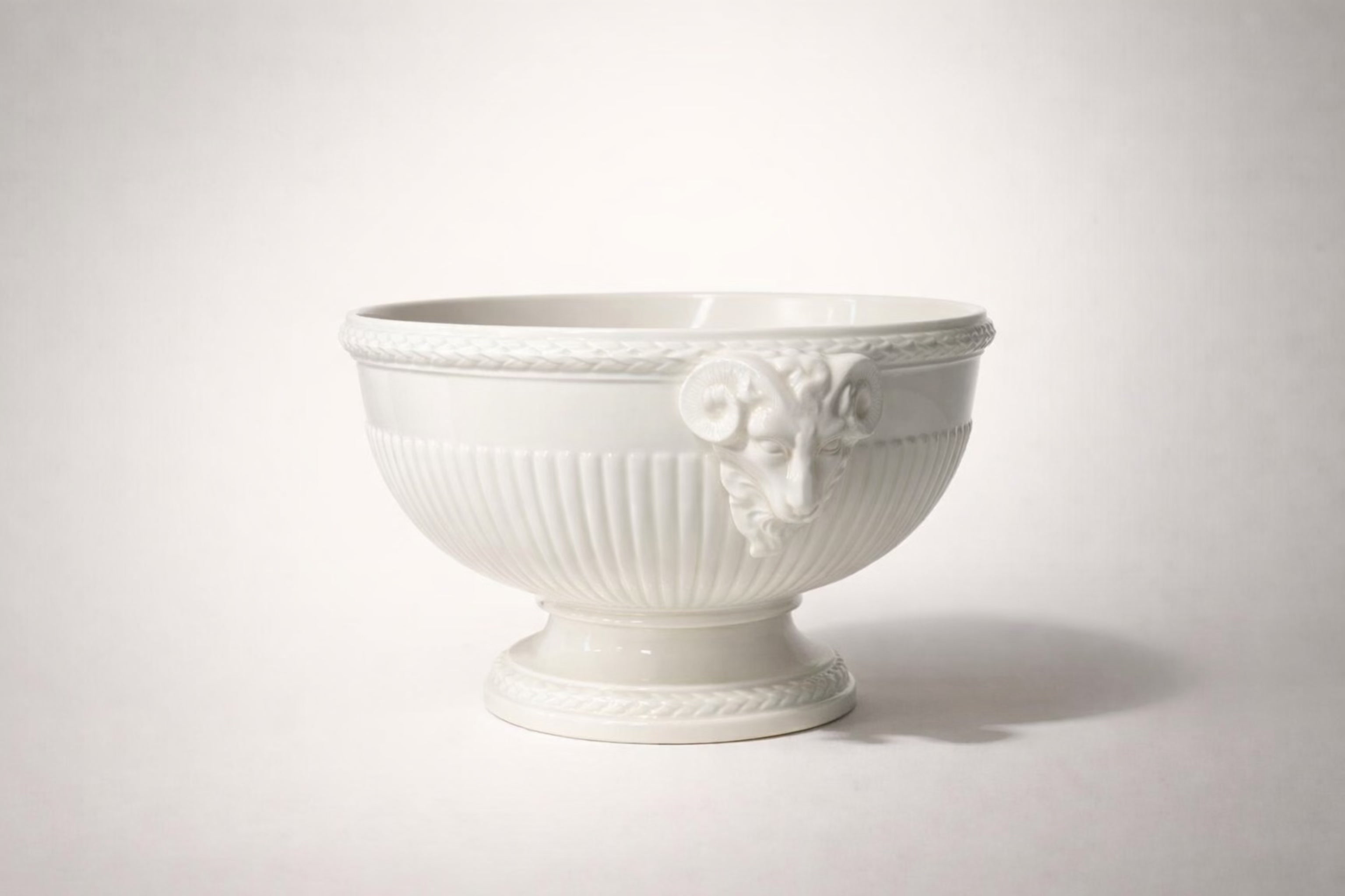 Antique Wedgwood “Edme” Creamware Pedestal Bowl