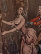 Vintage Framed “Tight Lacing, or Fashion Before Ease” | After John Collet