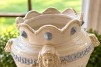 Vintage Victorian Revival Style Figural Urn Vase