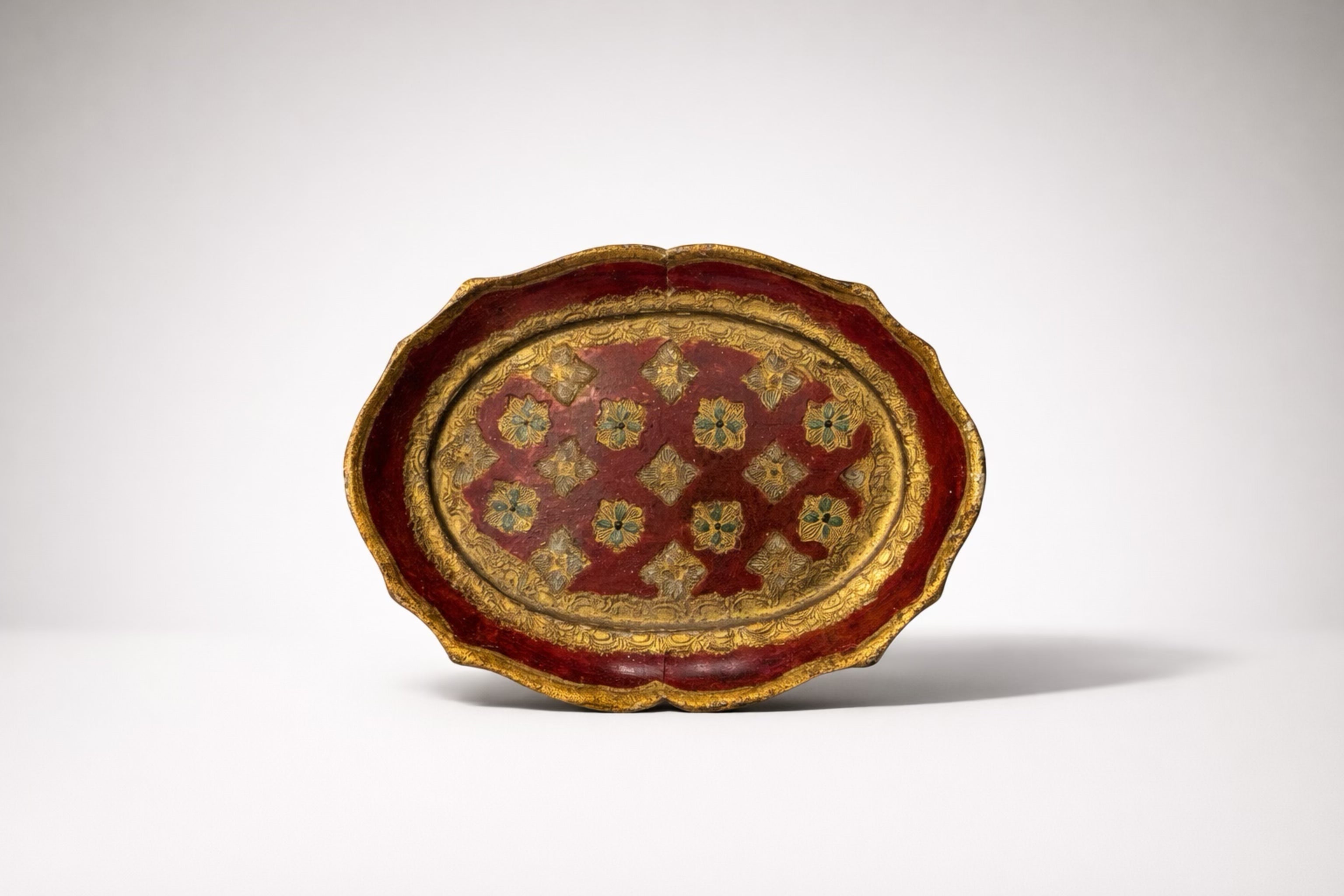 Vintage Italian Florentine Tole Tray