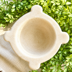 Antique 19th Century French Marble Mortar & Pestle | Apothecary Pharmacy Kitchenalia