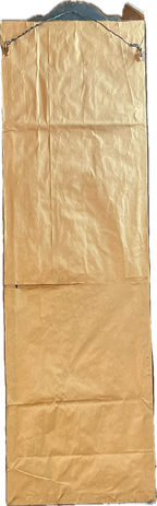 Antique Trumeau Mirror with “Love’s Old Sweet Song” Art Print