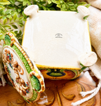 Vintage Maruhon Ware Cherub Covered Dish