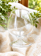 Vintage Glass Brandy Snifter