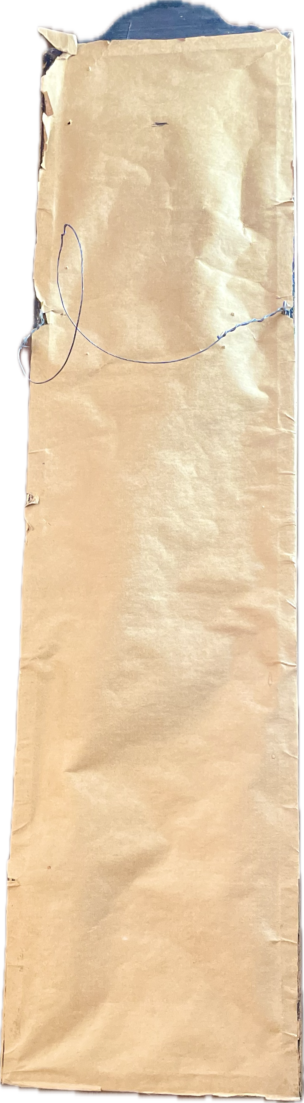 VintageTrumeau Mirror with Victorian Lady and Spaniel Portrait