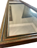 Antique Trumeau Mirror with “Love’s Old Sweet Song” Art Print