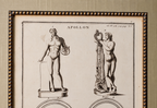 Original 19th-Century Apollo Engraving | Framed Neoclassical Art