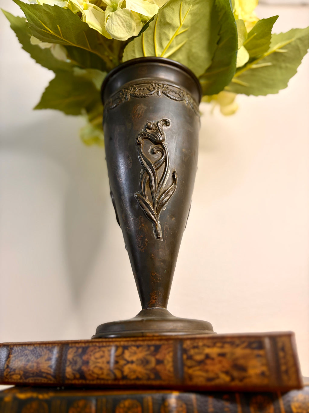 Antique Joseph Friedman New York Bronze Urn
