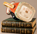 Vintage Hand-Painted Toby Jug Pitcher
