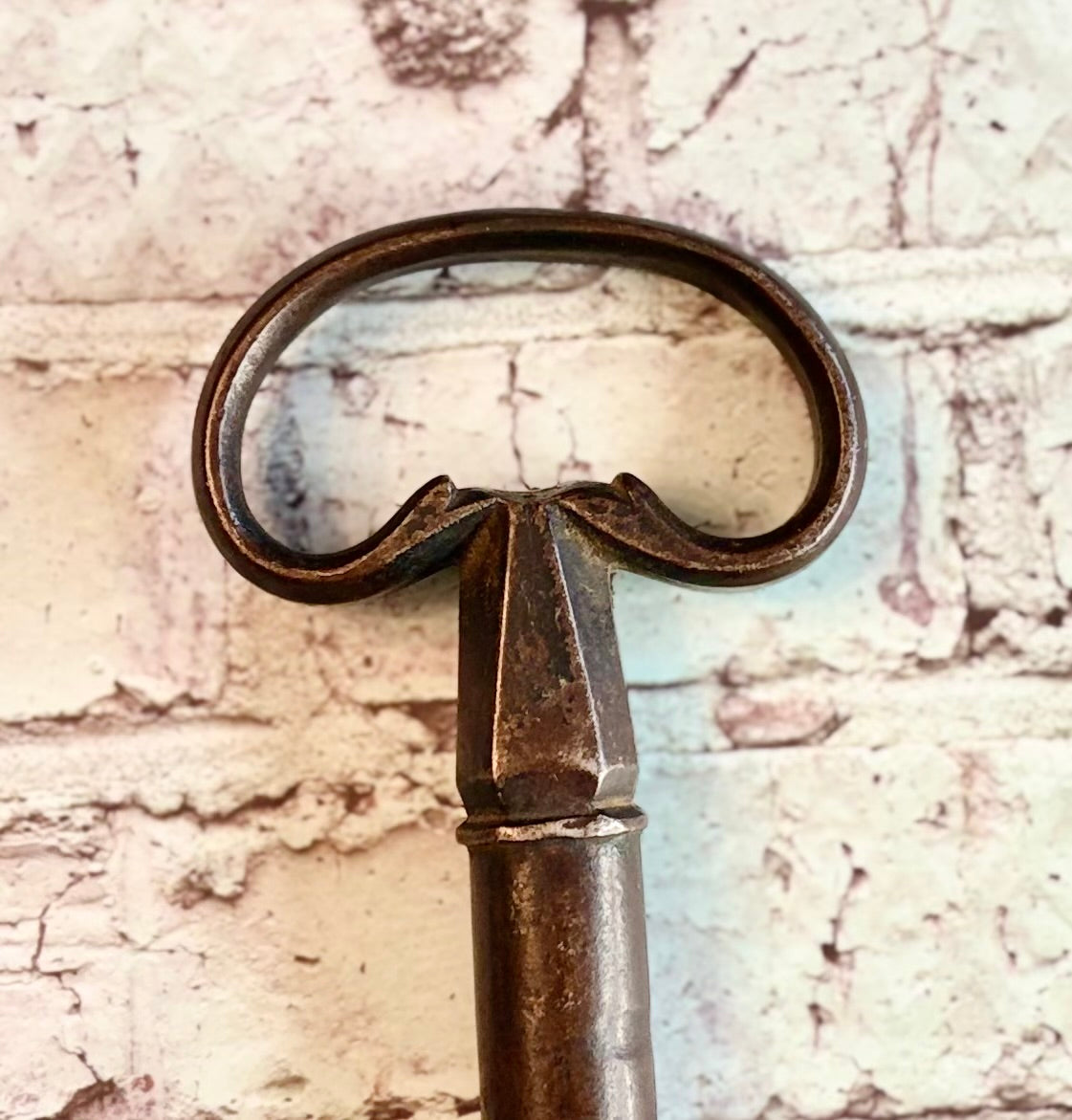 Antique Iron Skeleton Key – Rustic 19th Century Style