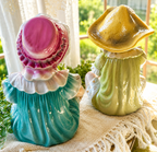 Antique Camille Naudot Piano Baby Figurines | Victorian Boy & Girl Pair