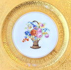 Hutschenreuther Selb Bavaria Porcelain Platter with Echtgold Decoration