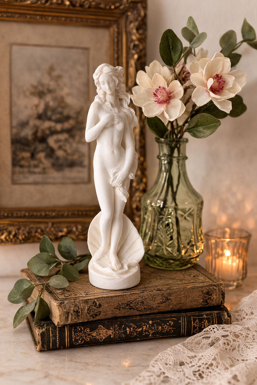Vintage “Birth of Venus” Statuette