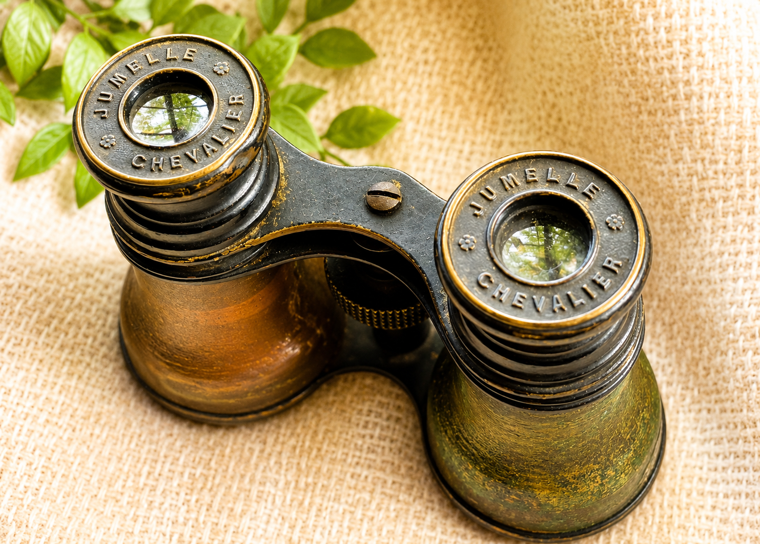 Antique French Style Opera Glasses – “Jumelle Chevalier” Binoculars