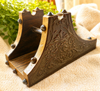 Vintage Italian Leather Cannon Decanter