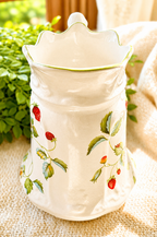 Vintage English Old Foley “Strawberry” Pitcher