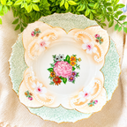 Vintage Bavaria Floral Serving Bowl